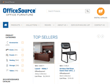 Tablet Screenshot of officesourcefurniture.com